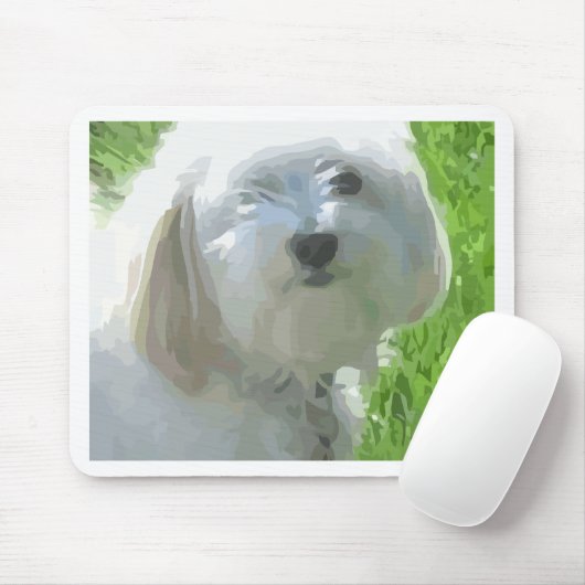 Havanese Mousepad (Mit Mouse)