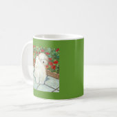 Havanese n Poppies Kunst, Dichtung und Musik Kaffeetasse (Vorderseite Links)