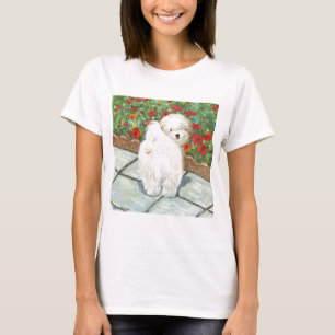Havanese n Poppies Kunst, Dichtung und Musik T-Shirt