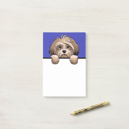 Havanese Niedlich Havanese Puppy Lover Geschenke Post-it Klebezettel (Auf Schreibtisch)