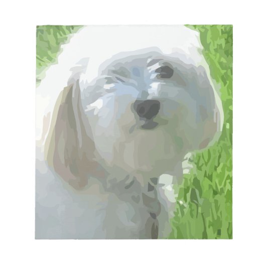 Havanese Notizblock (Vorderseite)