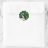 Havanese Peace Runder Aufkleber (Tasche)