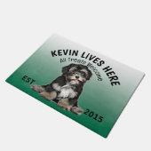 Havanese Personalisiert Dog Lover Doormat Fußmatte (Schrägansicht)