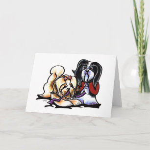 Havanese Playmates Karte