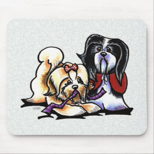 Havanese Playmates Mousepad