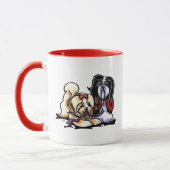 Havanese Playmates Tasse (Links)