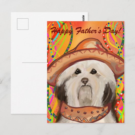HAVANESE POSTKARTE (Vorne/Hinten)