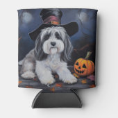 Havanese Pumpkins Halloween Beängstigend Dosenkühler (Vorderseite)