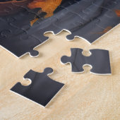 Havanese Pumpkins Halloween Beängstigend Puzzle (Seite)