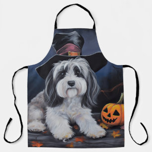 Havanese Pumpkins Halloween Beängstigend Schürze