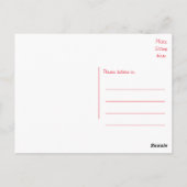 Havanese Puppy Hund Postkarte (Rückseite)