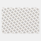 Havanese Puppy Malerei Sable Original Haustier Hun Geschenkpapier Set (Vorderseite 2)