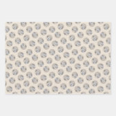 Havanese Puppy Malerei Sable Original Haustier Hun Geschenkpapier Set (Vorderseite)