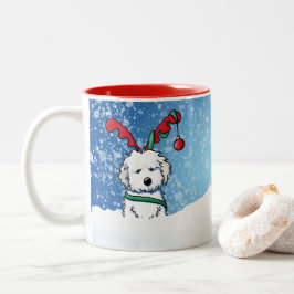Havanese Rentier Weihnachtsfeier Tasse