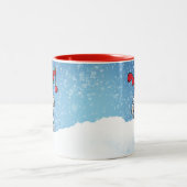 Havanese Rentier Weihnachtsfeier Tasse (Mittel)