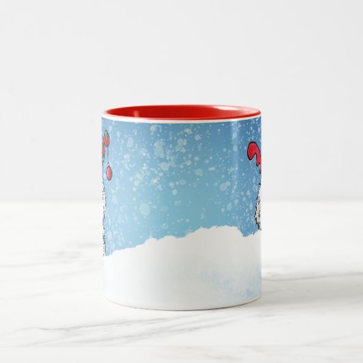 Havanese Rentier Weihnachtsfeier Tasse (Mittel)