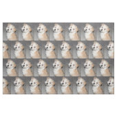 Havanese Rettungs-Welpe Stoff (Fat Quarter (45,7 x 55,9 cm))