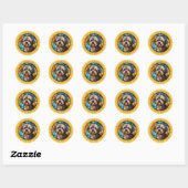 Havanese Round Stickers (Blatt)