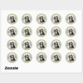 Havanese Round Stickers (Blatt)