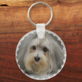 Havanese Schlüsselanhänger (Vorderseite)