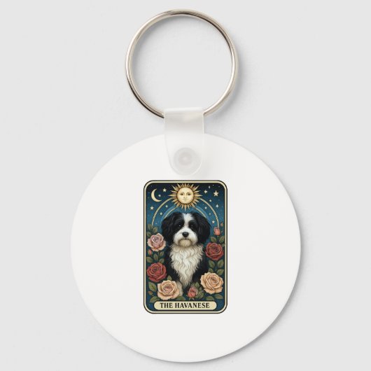 Havanese Schlüsselanhänger (Vorderseite)
