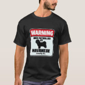 Havanese Security Havanese Downer Pup T-Shirt (Vorderseite)