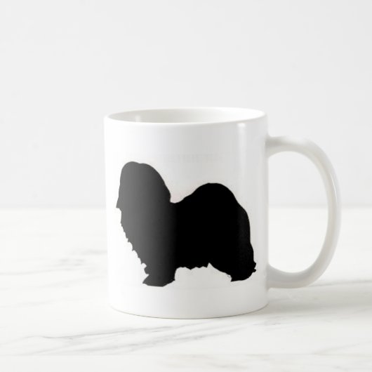 havanese Silhouette Kaffeetasse (Rechts)