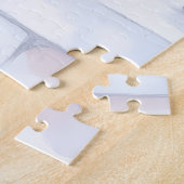 Havanese Snowy Village Walk Santa Hat Christmas Puzzle (Seite)