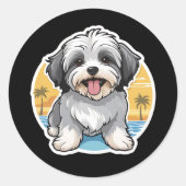 Havanese Sticker (Vorderseite)