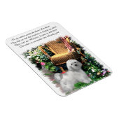 Havanese Summer Garden Magnet (Rechte Seite)