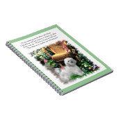 Havanese Summer Garden Notizblock (Rechte Seite)