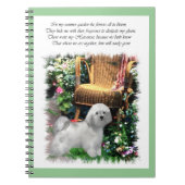 Havanese Summer Garden Notizblock (Vorderseite)