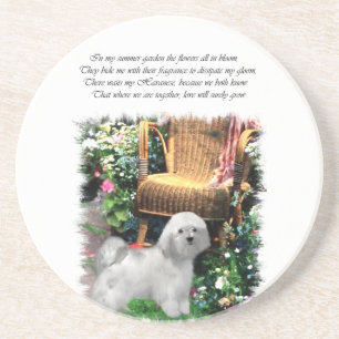 Havanese Summer Garden Untersetzer