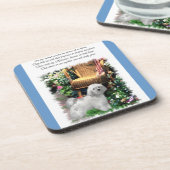 Havanese Summer Garden Untersetzer (Linke Seite)