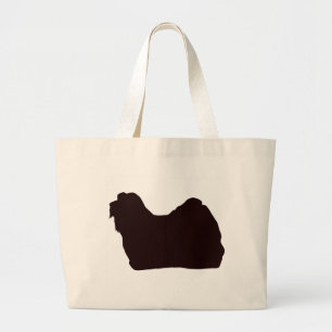 Havanese Taschen-Tasche Jumbo Stoffbeutel
