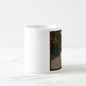 Havanese Tasse mit Blumen (Mittel)