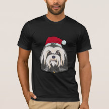 Havanese Terrier Weihnachtshut Hund groß