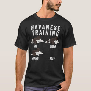 Havanese Training Hund Premium T-Shirt