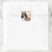 Havanese Türkei Runder Aufkleber (Tasche)