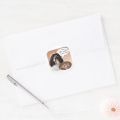 Havanese Türkei Runder Aufkleber (Umschlag)