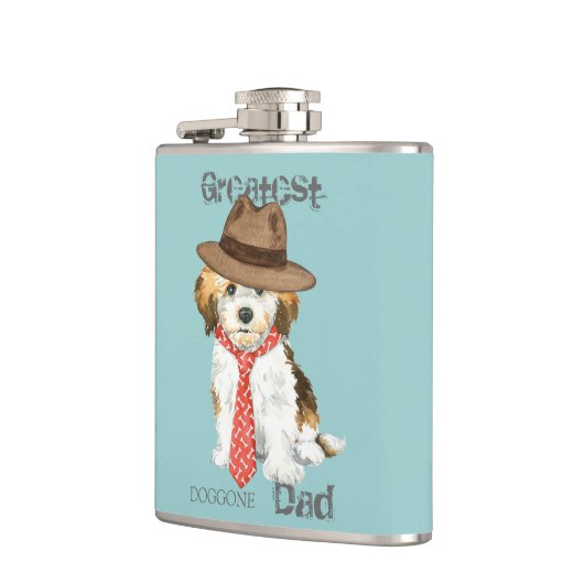 Havanese Vater Flachmann (Links)