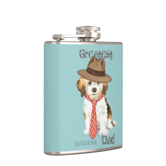 Havanese Vater Flachmann (Rechts)