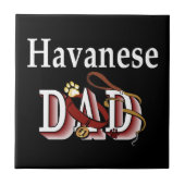 Havanese VATER Fliese (Vorderseite)