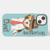 Havanese Vater iPhone Hülle (Rückseite (Horizontal))