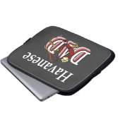 Havanese VATER Laptopschutzhülle (Vorne Knopf)