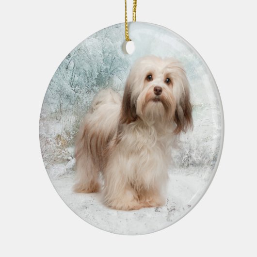 Havanese Verzierung Keramik Ornament (Links)
