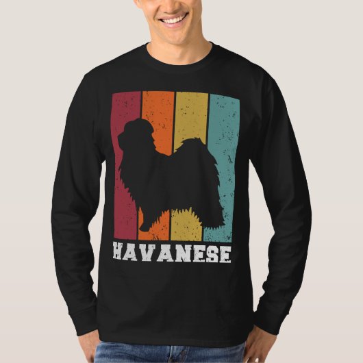 Havanese Vintage  2 T-Shirt (Vorderseite)