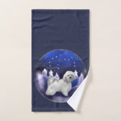 Havanese Weihnachten Badhandtuch Set (Handtuch)