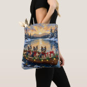 Havanese Weihnachtsboot Urlaub Tasche (Von Nahem)