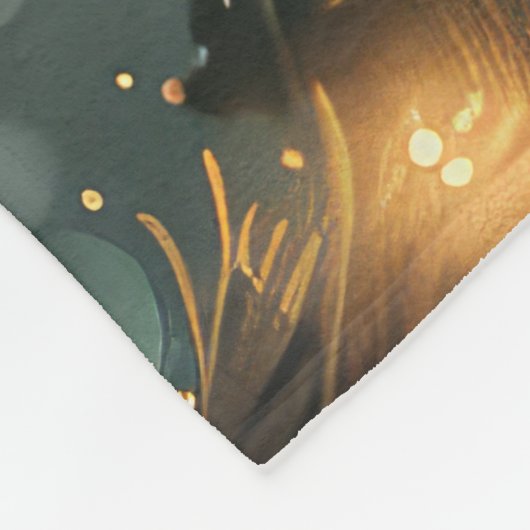 Havanese Weihnachtsfest Reise Fleecedecke (Ecke)